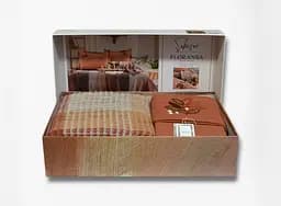 Летнее постельное белье с покрывалом-пике Floransa Kiremit Saheser pbe0051388