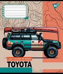 Набір зошитів Yes Off road vehicle А5 в клітинку 36 аркушів 15 шт. (767335) - мініатюра 3