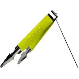 Щипцы для кальяна с силиконовой накладкой Зеленые