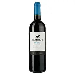 Вино El Chivo Merlot, красное, сухое, 13%, 0,75 л