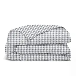 Комплект постільної білизни Cosas Houndstooth Євро сірий (TweedGreyWhite_El160-01White_200) - мініатюра 6
