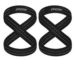 Силовые ремни RDX Gym Lifting 8 Figure Straps Gray M (WAC-W8G-M)