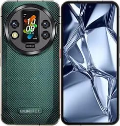 Смартфон Oukitel WP200 Pro 5G 24/1024GB Green / Смарт-годинник / Навушники