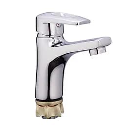 Смеситель для умывальника Wezer UNO1-A446 хром