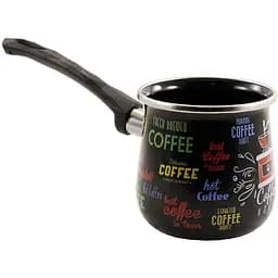 Турка эмалированная Interos Coffee с бакелитовой ручкой 0.6 л (4060)