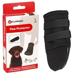 Защитный ботинки для собак Flamingo Paw Protector L фламинго пород ретривер, спаниель, лабрадор L