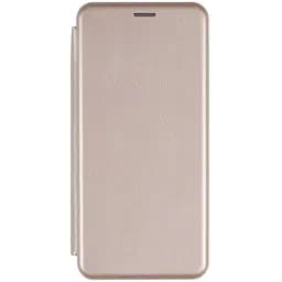 Кожаный чехол-книжка 360 Hard Samsung Galaxy A04е/A042 Gold
