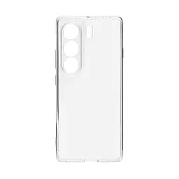 Прозрачный чехол для TECNO Camon 40 4G (CM5) с защитой камеры, тонкий, силиконовый, бесцветный, ударостойкий, противоударный бампер c закрытой камерой, ArmorStandart (ARM88900)