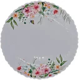  Тарелка обеденная Vittora Wave Волшебный сад V-220CS 22 см (136972)