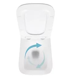 Набір Q-tap Nest 4 в 1 підвісний унітаз Crow Ultra Quiet 520x360x290 + комплект інсталяції QT05335172W48202 - мініатюра 5