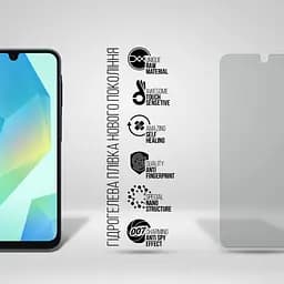 Плівка захисна Armorstandart Anti-spy Samsung A16 4G (A165) (ARM80178) - мініатюра 2