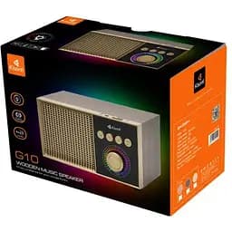 Портативна колонка ретро Kisonli G10 Bluetooth 1200mAh 5 Вт Brown - мініатюра 8