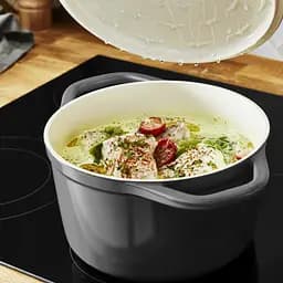 Каструля Tefal Air, з кришкою, 3.1л, алюміній, чорний (E2554404) - мініатюра 3