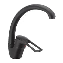 Смеситель для кухни Cron Hansberg 777 black CR0789 Черный матовый