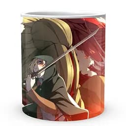 Кухоль GeekLand Attack on Titan Атака Титанів Титани Енні AOT 002.10 330 мл білий - мініатюра 2