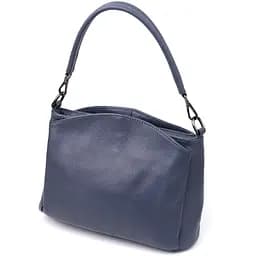 Сумка на плече з натуральної шкіри для жінок Vintage 22х18х11 см 000315856