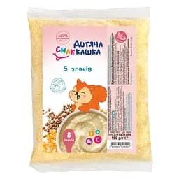 Каша безмолочна Вайз Дитяча кашка 5 злаків 150 г (4820001520422)