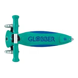Самокат Globber Elite Lights колеса з підсвіткою 50 кг смарагдово-зелений (439-607-3) - мініатюра 6