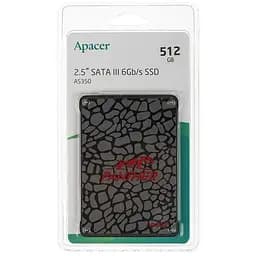 Накопичувач SSD Apacer AS350 512GB 2.5" 7mm SATAIII Standard (AP512GAS350-1) - мініатюра 2