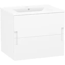 Тумба підвісна Imprese Karlov з умивальником 60 см Білий u08507603FH Білий