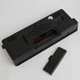 Цифровий світлодіодний настільний годинник Fying DS-6628 підсвічування біле, чорний - мініатюра 6