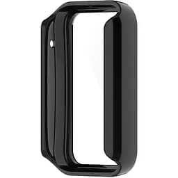 Чохол-накладка DK Пластик Gloss Glass Full Cover для Xiaomi Mi Band 7 Pro (black) - мініатюра 2