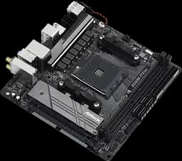 Материнська плата ASRock B550M-ITX/ac Socket AM4 - мініатюра 2