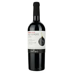 Уцінка. Вино Shabo Reserve Мерло, червоне, сухе, 13,8%, 0,75 л 