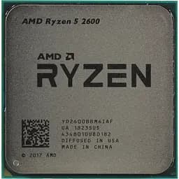 Процессор AMD Ryzen 5 2600 3.5-3.9 GHz AM4, 65W Б/У