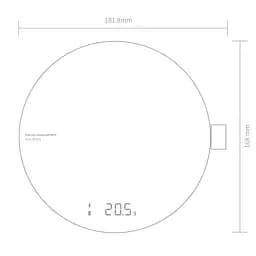 Розумні кухонні ваги Xiaomi HOTO Smart Kitchen Scale (QWCFC001) - мініатюра 4
