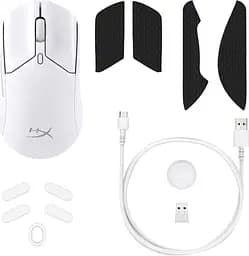 Миша HyperX Pulsefire Haste 2 Wireless White (6N0A9AA) [86119] - мініатюра 8