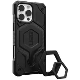 Протиударний чохол UAG Monarch Pro Magsafe Carbon Fiber/Black Stand для iPhone 16 Pro Max (1144571BV01)
