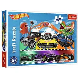 Пазл Trefl Швидкісні авто Hot Wheels 100 ел. (16466)