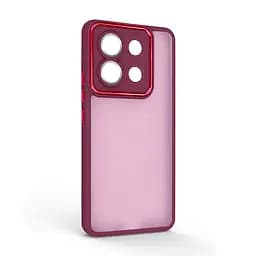 Защитный чехол для Xiaomi Redmi Note 13 Pro 5G Poco X6 5G, Shade, бордовый, TPU+PC, матовый, защита всего корпуса, панель-накладка, противоударный, с большими бортами, амортизирует удары при падениях, ArmorStandart (ARM75703)