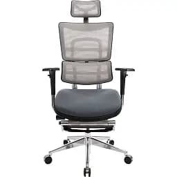 Офісне крісло GT Racer X-802L (W-20, B-40), світло-сіре (X-802L Bright Gray (W-20 B-40)) - мініатюра 3