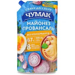 Майонез Чумак Провансаль 67% 500 г (949615)