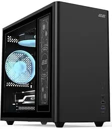 Корпус Credo Plus V350BG без БП 1xUSB3.0 1х USB 2.0 1xUSB Type-C 3x120мм ARGB VGA 350мм LCS 2E teh0018898
