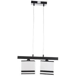 Люстра подвесная Brille с абажуром E14 60W BK (BKL-621S/2)