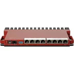 Маршрутизатор Mikrotik L009UiGS-RM, 800MHz CPU, 512MB RAM, 128MB NAND, 8x1G Ethernet ports, 1xSFP