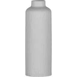 Ваза Ardesto Liguria порцеляна 8х22.7 см сіра (AR3803G)