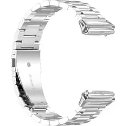 Ремінець DK для Xiaomi Redmi Watch 3 Active / 3 Lite Metal Fitlink Steel Band (silver)