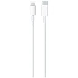 Кабель Apple USB-C to Lightning cable 1m Original+ White