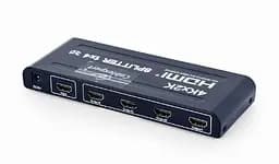 Розгалужувач HDMI сигналу Cablexpert DSP-4PH4-02 Black на 4 порти HDMI V1.4 до 20 м - мініатюра 2
