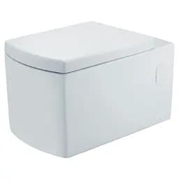 Унитаз подвесной Jaquar Kubix F KUS-WHT-35951 с сидением Soft Close, Белый