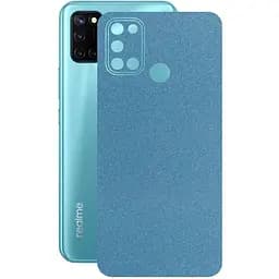 Захисна плівка StatusSKIN для Realme C17 Корпус Вініл Блакитна глянець