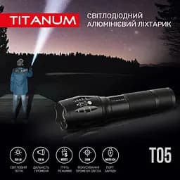 Ліхтар портативний Videx Titanum 300 Lm 6500 K (TLF-T05) - мініатюра 3