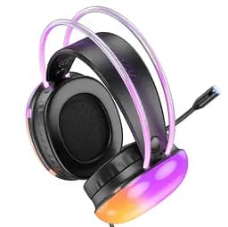 Навушники Hoco W109 Rich gaming headphones чорні - мініатюра 2
