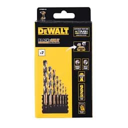 Кассета со сверлами по металлу DeWalt Black&Gold диаметр 3, 4, 5, 6, 8, 10, 12 мм 8 шт. (DT70829)