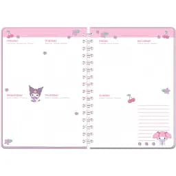 Щоденник на спіралі Kite Hello Kitty тверда обкладинка (HK26-438) - мініатюра 5