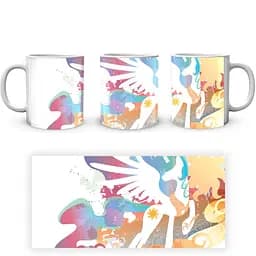 Кухоль GeekLand My little pony Мій маленький поні Селестія MLP 20 330 мл білий - мініатюра 4